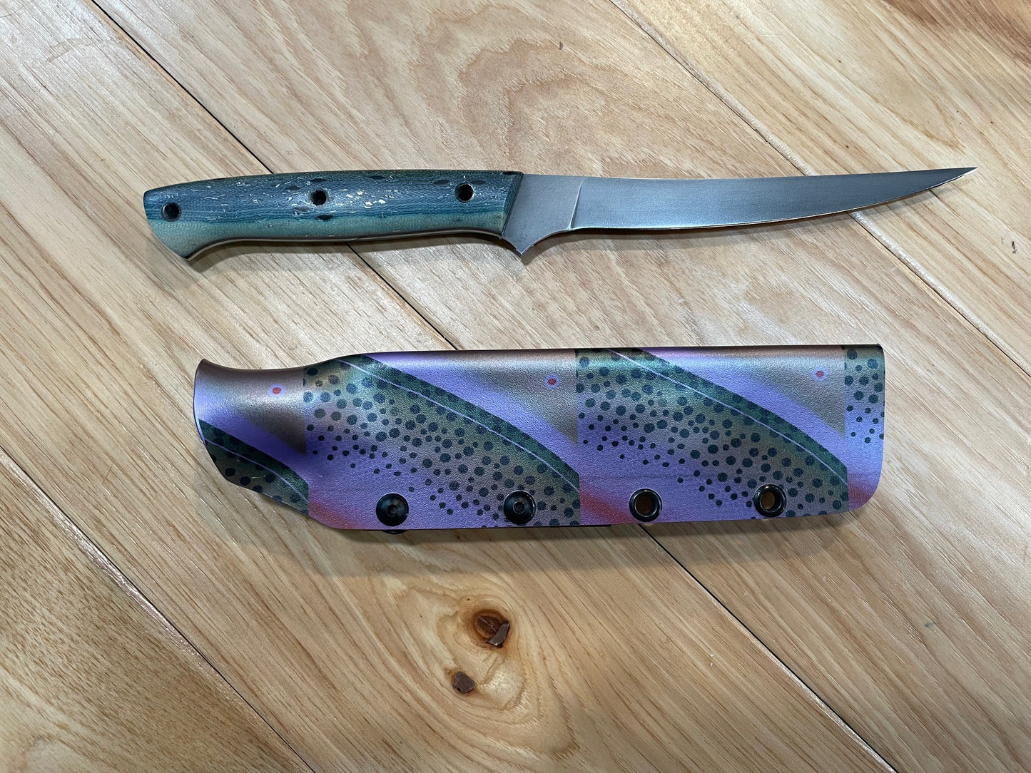 Red Crow Anglers Edge Collab Fillet Knife