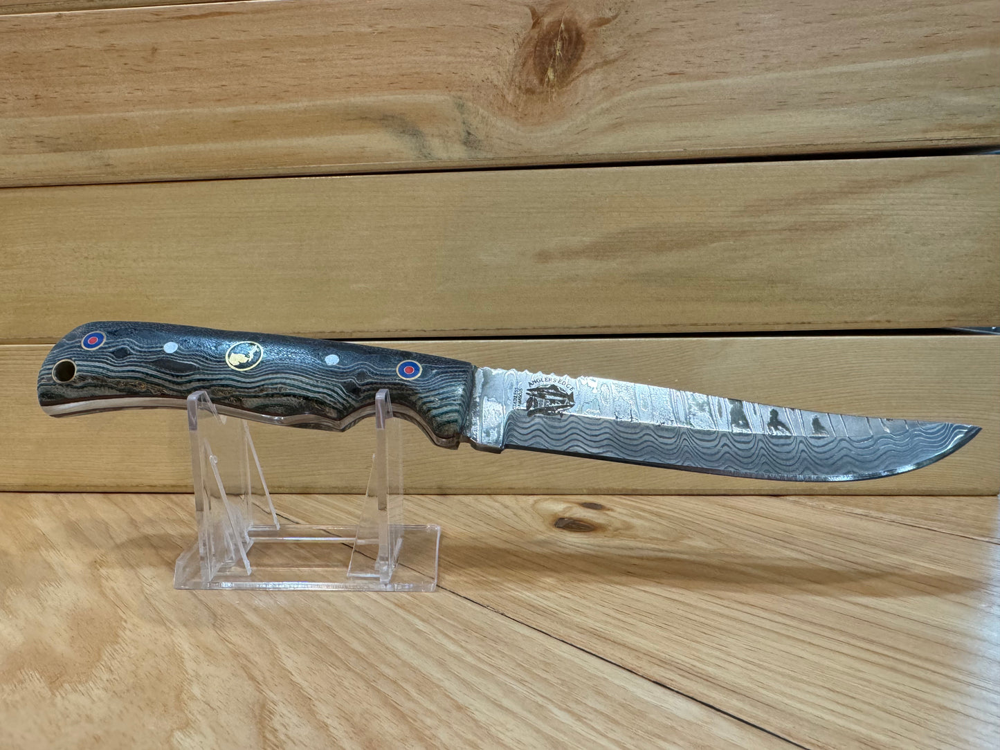 Anglers Edge Michigan Steelheader Full Tang Fixed Blade Knife