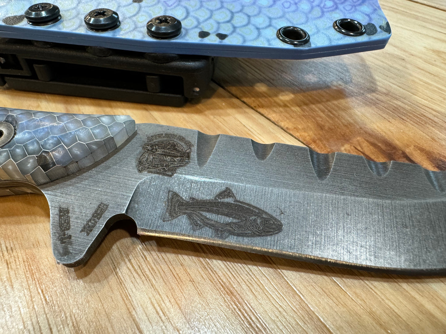 Esox Blade by Anglers Edge and Cook Knives