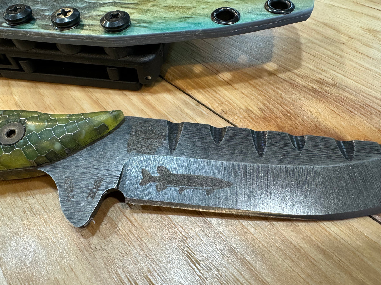 Esox Blade by Anglers Edge and Cook Knives