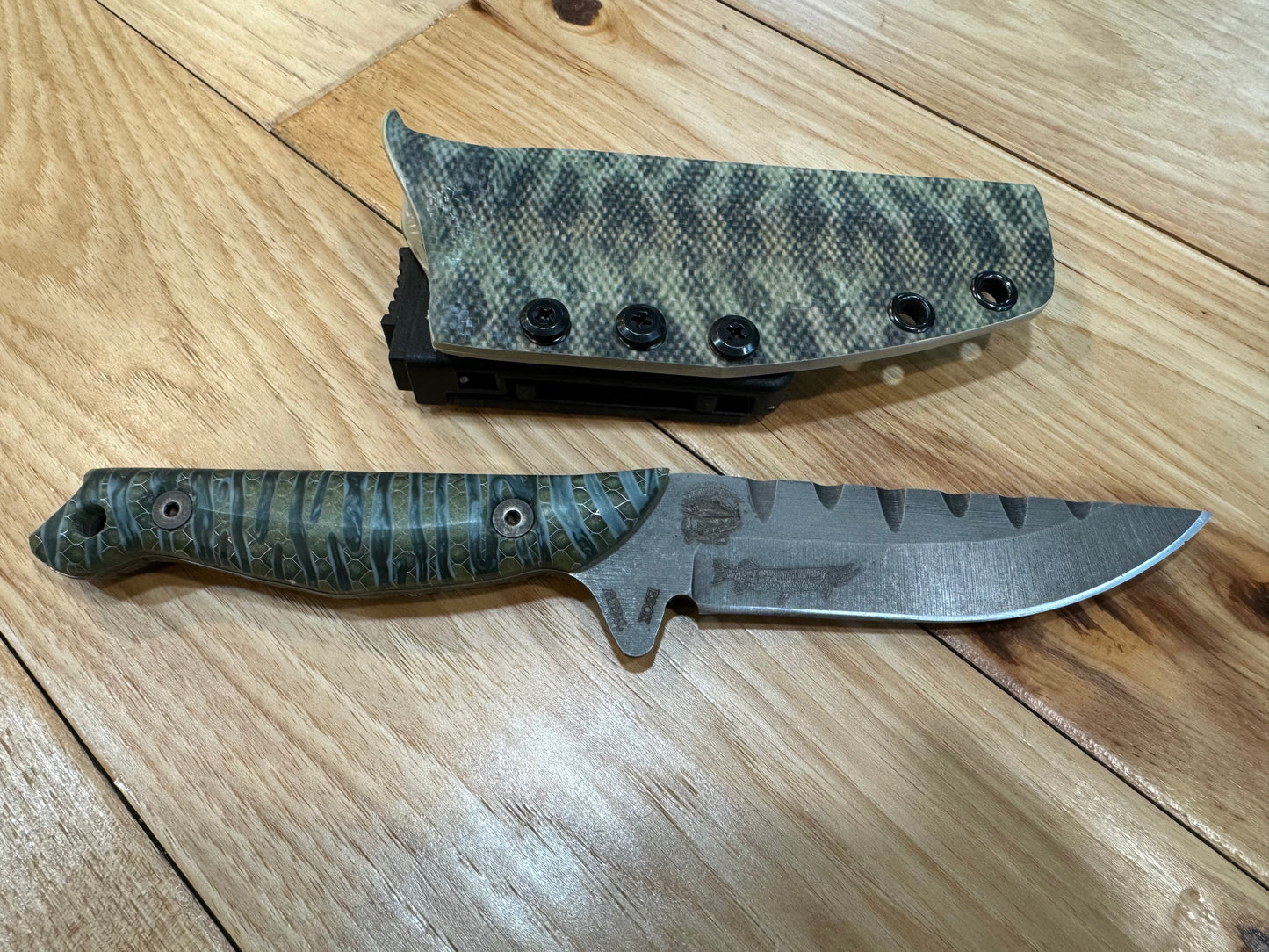 Esox Blade by Anglers Edge and Cook Knives
