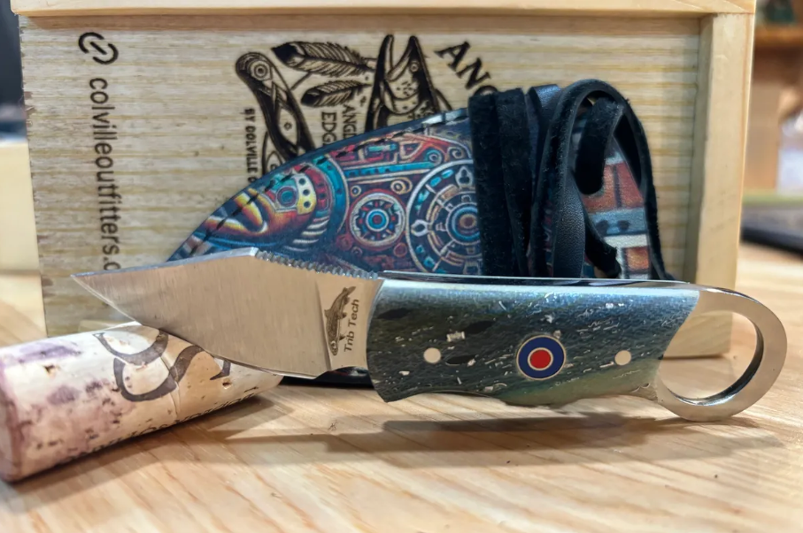 Anglers Edge Trib Tech Knife w/ Sheath # 2