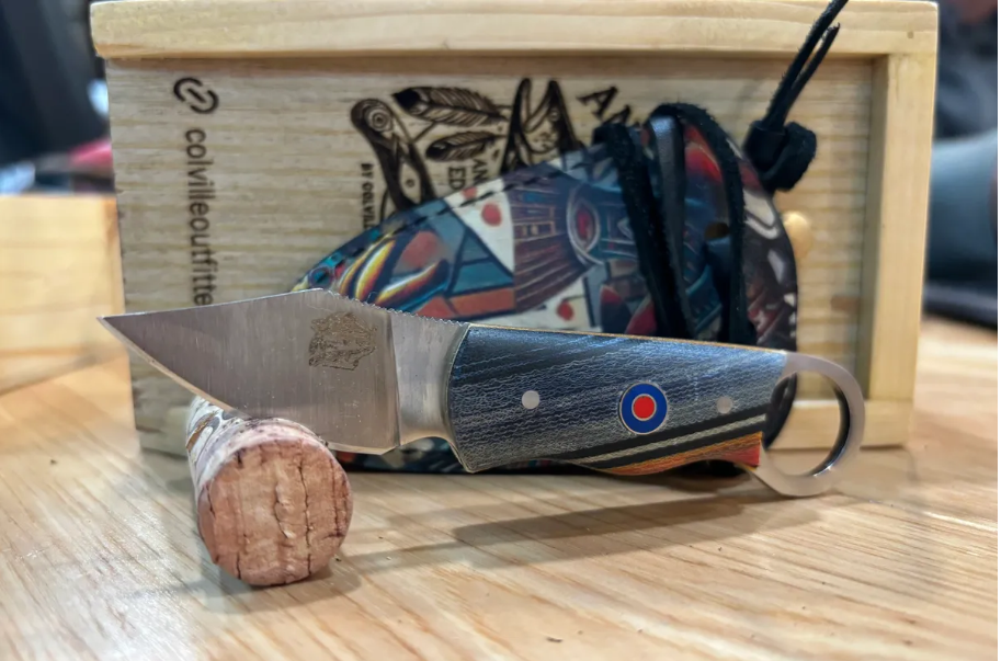 Anglers Edge Trib Tech Knife w/ Sheath #3