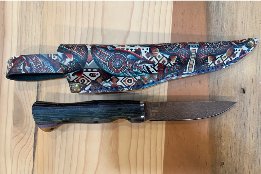 Anglers Edge The Drifter Hidden Tang Fixed Blade Knife