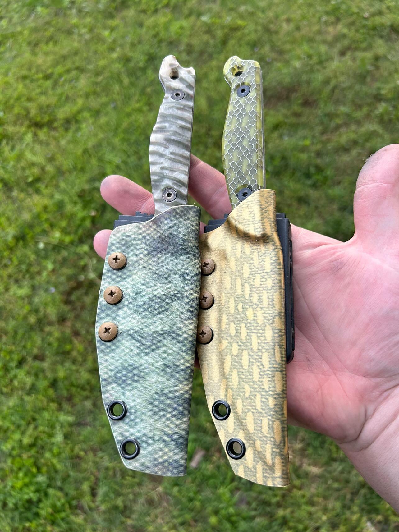 PRE ORDER The ESOX Musky Inspired Knife, Limited Release Made in the USA EDC/Fishing