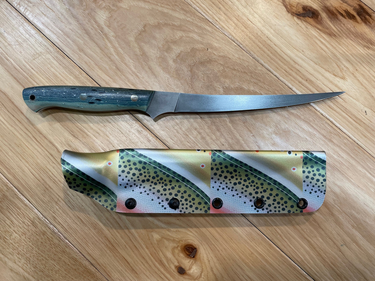 Red Crow Anglers Edge Collab Fillet Knife