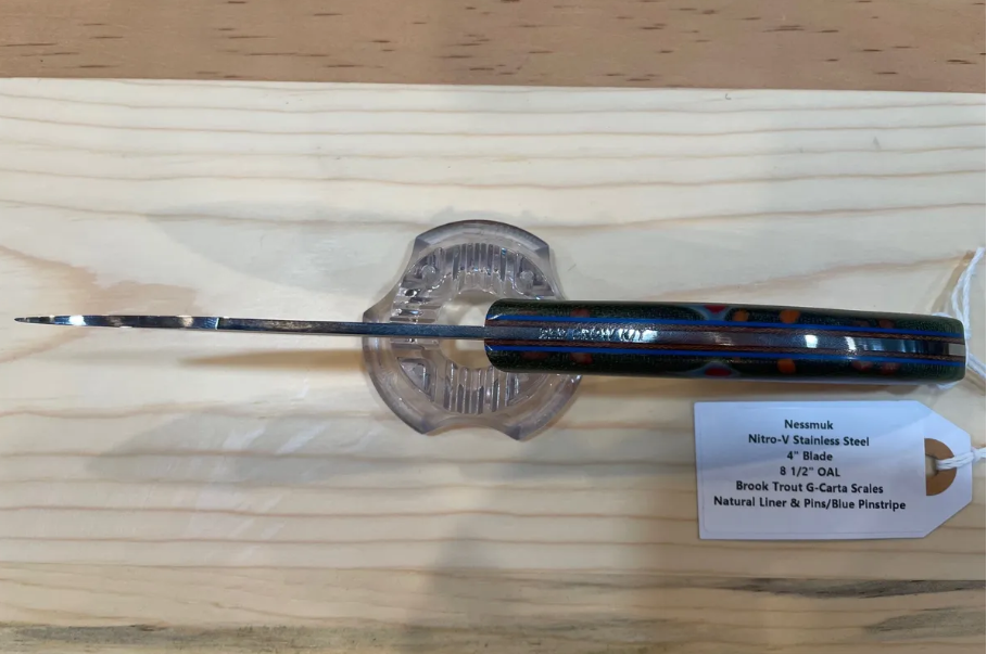 Nessbrook Brook Trout Themed Fixed Blade
